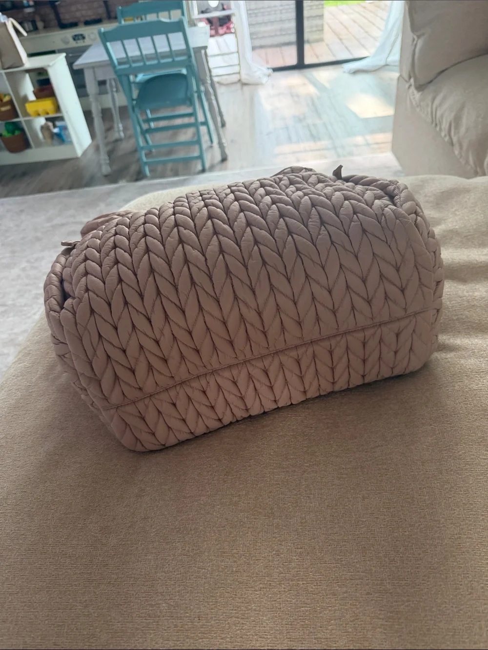 HAPP Brand Diaper Bag- Blush Pink